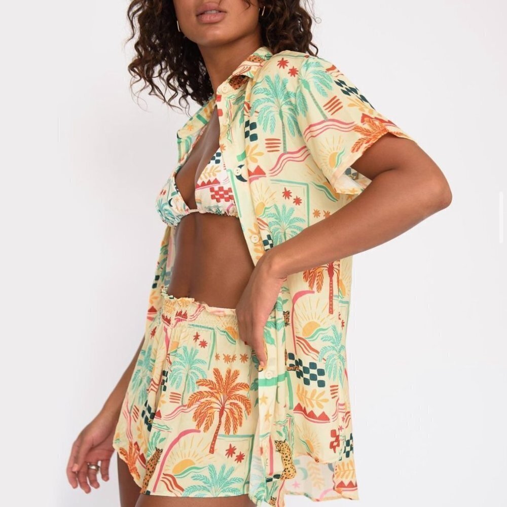 Skatie 'Chase' Button Down in MOZAMBIQUE
